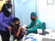 Kodim 0728 Wonogiri Menggelar Vaksinasi untuk Anak-anak