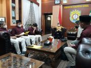 Panitia HPN 2022 PWI Jateng Audiensi dengan Bupati Kendal Dico M Ganinduto