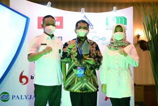 PDAM Kebumen Raih PERPAMSI Awards 2021 Inovasi Digital
