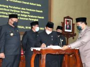 Rapat Paripurna DPRD Kota Tegal Tetapkan APBD Tahun 2022