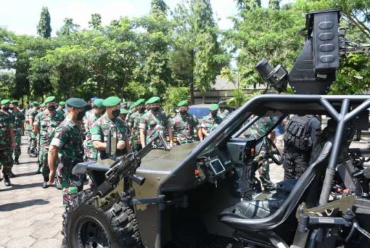 Terima Rantis Baru, Motivasi Satuan Jajaran Kodam IV/Diponegoro Meningkat