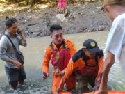 Tim SAR Gabungan Temukan Mayat Balita Terseret Arus Sungai
