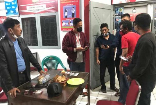 Pelaku Pelemparan 18 Gram Sabu ke Lapas Tertangkap CCTV