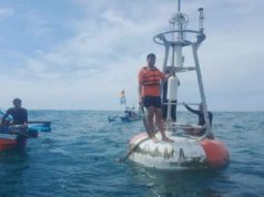 TIM SAR Gunung Kidul Evakuasi Perangkat Sistem Peringatan Dini Tsunami di 3 Mil dari Garis Pantai