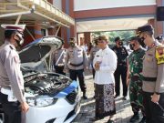 Bupati Kudus Cek Kesiapan Pasukan untuk Pengamanan Nataru