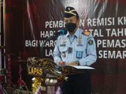 85 Warga Binaan Lapas Kelas 1 Semarang Terima Remisi Natal