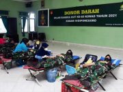 Sambut HUT Ke-60 Kowad, Srikandi Kodam IV/Diponegoro Gelar Donor Darah