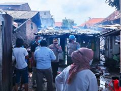 Dua Rumah di Bulu Stalan Ludes Terbakar