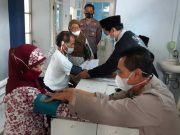 Polres Magelang Layani Vaksinasi di Forum Pengajian