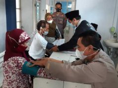 Polres Magelang Layani Vaksinasi di Forum Pengajian
