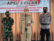 Forkompincam Ngluwar, Magelang, Gelar Apel Tiga Pilar