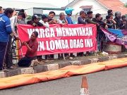 Spanduk Pertanyakan Izin, Warnai Lintasan Drag Bike Kota Tegal