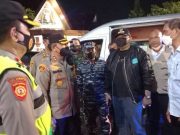 Wali Kota Tegal bersama Forkopimda Monitoring Malam Natal