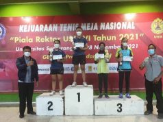 USM Gelar Kejuaraan Nasional Tenis Meja