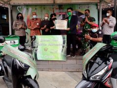 Anne Avantie Serahkan 10 Motor Khusus untuk Kaum Disabilitas Mitra Pengemudi Grab