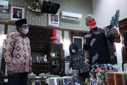 Ganjar Promosikan Produk UMKM ke Dubes Indonesia untuk Tunisia