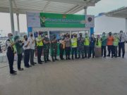 Posko Nataru Standar Prokes Bandara Ahmad Yani Semarang Resmi Dibuka