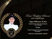 Kadisparbud Wonosobo Terima PVK Special Achievement Award