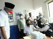 Polres Pemalang Lakukan Vaksinasi Malam Hari dan Sediakan Hadiah