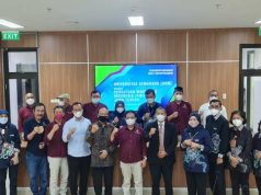 Rektor USM dan Ketua PWI Provinsi Jateng Menandatangani Nota Kerja Sama