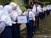 Kepedulian SMPN 6 Temanggung pada Warga Terdampak Erupsi Gunung Semeru
