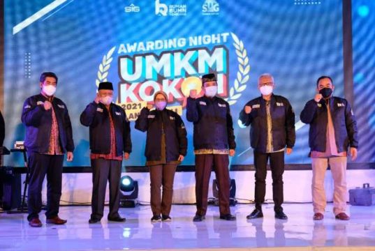 Semen Gresik Apresiasi UMKM Terkokoh di Kabupaten Rembang, Omzet Di Atas Rp 1 Miliar