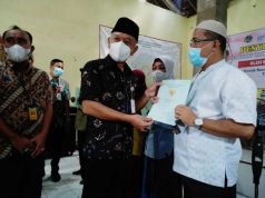 350 Pelaku UMKM di Kawak dan Ngabul Mendapat Sertifikat Tanah