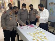 Polres Wonogiri Gelar Tes Urine Mendadak, Hasilnya Negatif Semua