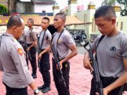 Diasah, Ketrampilan Bersenjata Para Bintara Remaja Polres Wonogiri