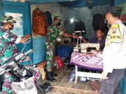 Babinsa dan Bhabinkamtibmas di Jatiroto Wonogiri Keliling Kampung