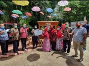 Bank Jateng Bantu Gerobak untuk 15 Pedagang Obyek Wisata Goa Mangkubumi