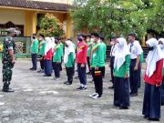 Prajurit TNI Tampil Jadi Instruktur LDK di MTs Negeri 4 Wonogiri