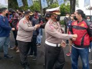 Dirlantas Polda Jateng Pimpin Apel Besar Zero Kanlpot Brong di Wonogiri