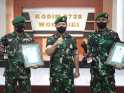 Melepas Anggota Pindah Satuan, Ini Pesan Dandim 0728 Wonogiri