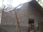 Pohon Kelapa 15 Meter Tumbang, Menimpa Rumah Warga Ayah