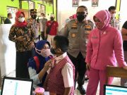 Kapolres Wonogiri, Target Vaksinasi Sehari Sebanyak 4.900 Anak