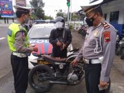 Sat Lantas Polres Tegal Kota Operasi Knalpot Brong