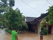 Tanggul Jebol Banjir Landa Clering, Jepara