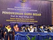 Prof Dr Muji Setiyo MT, Guru Besar Termuda di Universitas Muhammadiyah Magelang guru besar