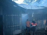 Konsleting Listrik, Warung Agus Amin Ludes Dilalap Api