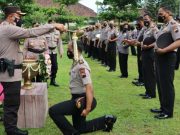 82 Polisi Naik Pangkat, Diwarnai Prosesi Siraman