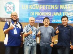 Ketua PWI Jateng Turut Berduka Cita Meninggalnya Ir Sugiarto, Anggota Militan dari Brebes
