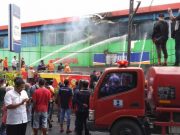Kantor BRI Pasar Kliwon Terbakar, Berawal dari Konsleting Listrik