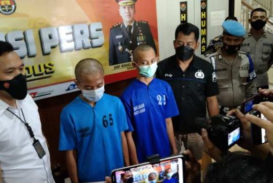 Begal Sadis Taman Bumi Wangi Dibekuk, Sebagian Pelaku Masih Anak-Anak