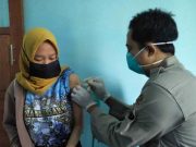 Polres Magelang Memvaksin 398 Warga Lereng Gunung Sumbing
