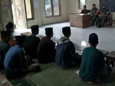 Babinsa Sosialisasikan Penerimaan Prajurit TNI AD Jalur Santri