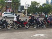 Puluhan Pengendara Motor Knalpot Brong Terjaring Penertiban di Jalan Pemuda Semarang