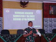 Kodim 0716/Demak Gelar Pelatihan Strategi Pemasaran Produk UMKM dan Ekonomi Kreatif