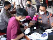 Polres Magelang Mulai Suntikkan Vaksin Booster