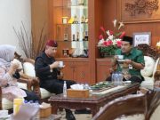 Terima Wabup Grobogan, Bupati Blora Siap Kawal Kerja Sama Pembangunan Kawasan